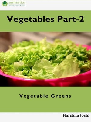 cover image of Vegetables Part 2